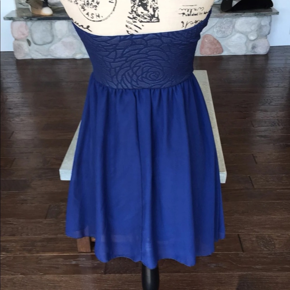 Strapless dress